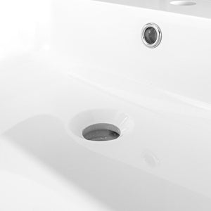 Lavabo ad incasso in mineral marmo 101x46 cm mobile composizione bagno *** confezione 1