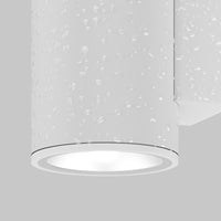 Lampada Da Parete Moderna Da Esterno Metallo Bianco Luce Led 10W Ip65