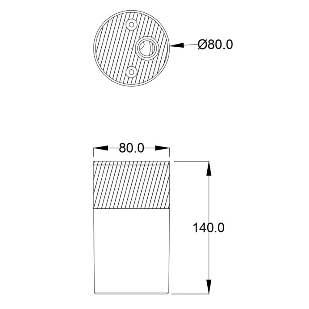 Lampade A Soffitto Moderno Da Esterno Alluminio Grafite 1 Lucee27 60W Ip54