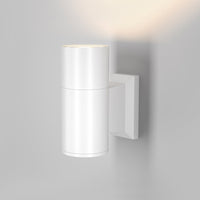 Lampada Da Parete Moderna Da Esterno Alluminio Bianco Luce1Gu10 50W Ip54