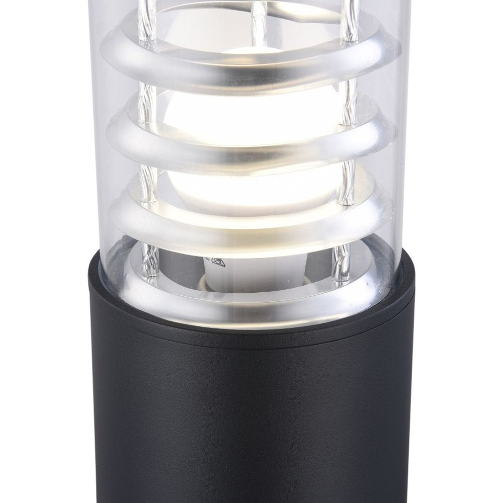 Lampada Da Terra Moderna Per Esterno In Alluminio Nero 1 Luce E27 60W Ip54