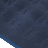 Materasso Gonfiabile Singolo con Pompa Manuale Inclusa 73x191x22 cm Blu