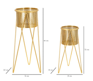 P/VASI GLAT COPPIA CM 21X20X46-18X18X32