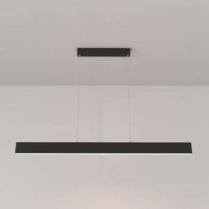 Lampadario A Sospensione Moderno Step Metallo Nero Luce Led Integrato 30W