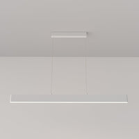 Lampadario A Sospensione Moderno Step Metallo Bianco Luce Led Integrato 30W