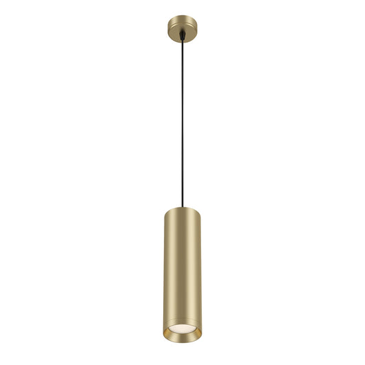 Lampadario A Sospensione Moderno Shelby Alluminio Oro 1 Luce Gu10 50W