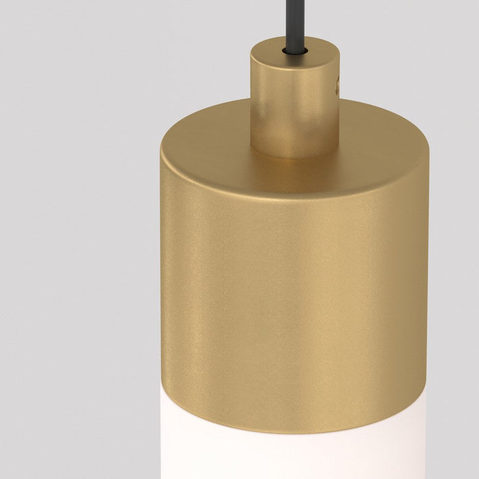 Lampadario A Sospensione Moderno Ray Alluminio Oro Luce Led Integrato 10W