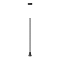 Lampadario A Sospensione Moderno Arrow Metallo Nero 1 Luce Gu10 40W