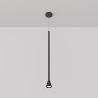 Lampadario A Sospensione Moderno Arrow Metallo Nero 1 Luce Gu10 40W