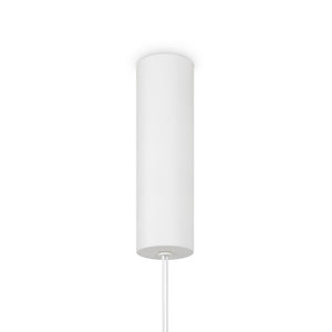 Lampadario A Sospensione Moderno Supersymmetry Alluminio Bianco 1 Luce Led 17W