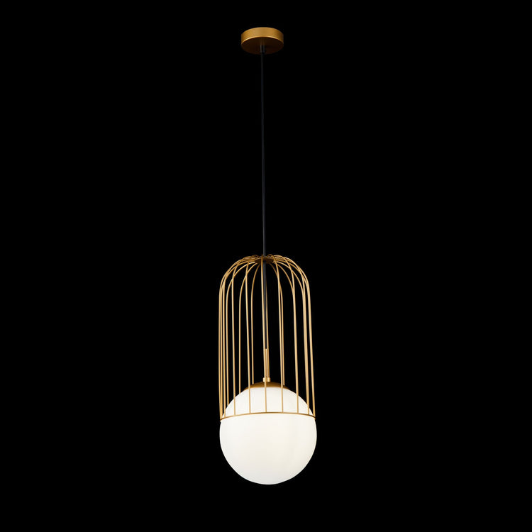 Lampada pendente Pendant in Metallo Telford Oro