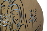 PANNELLO NATIVITY GOLD -B- CM 120X2X60