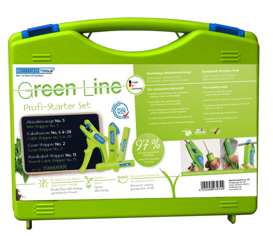 WEICONTOOLS Starter Set Pro Green Line