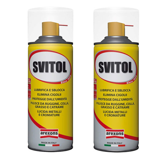 Multipack da 2 spray super lubrificanti super sbloccanti svitol 200 ml ciascuno