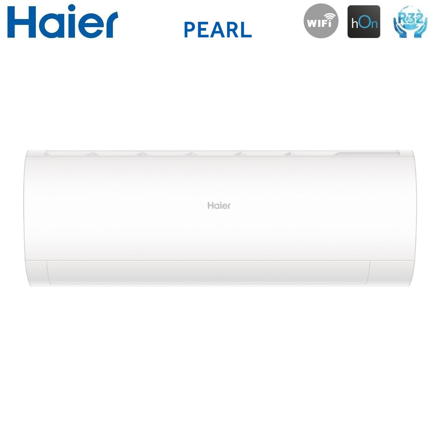 Climatizzatore Condizionatore Haier Trial Split Inverter serie PEARL 12+12+12 con 4U75S2SR5FA R-32 Wi-Fi Integrato 12000+12000+12000