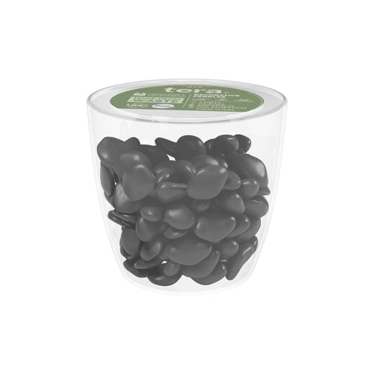 Pietre decorative finte in Polietilene per acquari e piante colorenero e dimensione: small pot pack
 - PEBBLEPOTSNE