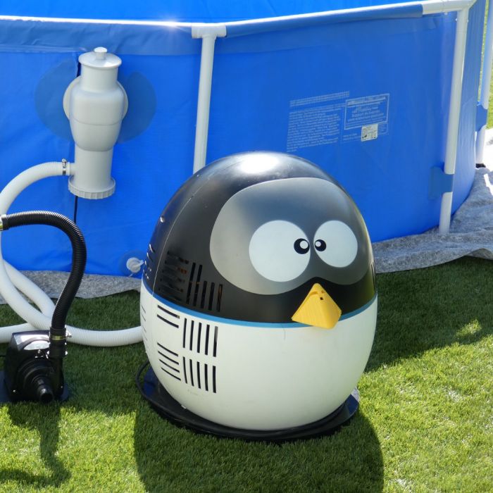 Pompa di calore per piscina da 15 a 25 mÂ³ PENGUIN  - Pompa Di Calore Per Piscina Da 15 A 25 MÂ³ Penguin  Pompa Di Calore Per Piscina Fino A 20 MÂ³ Penguin Ice4 