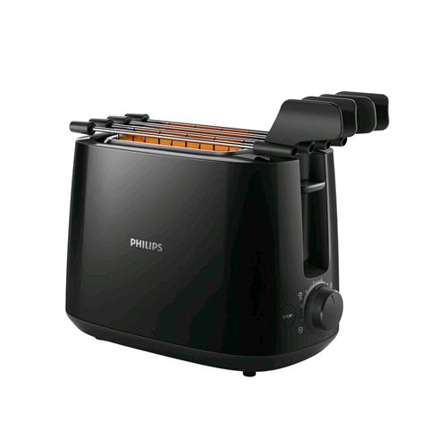 PHILIPS HD2583/00 TOSTAPANE 1000 WATT NERO