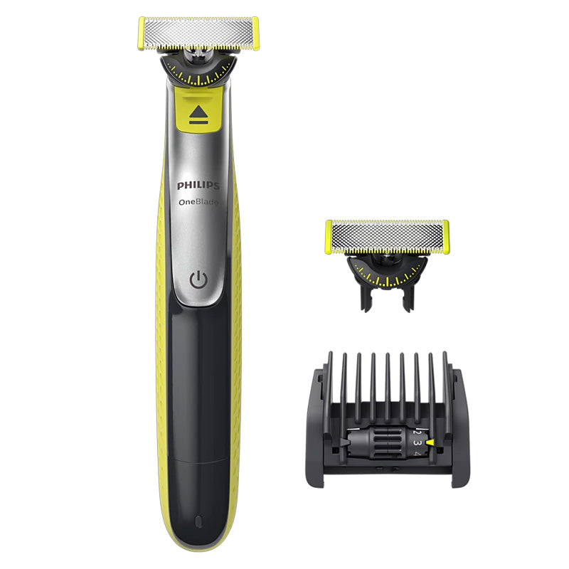 PHILIPS ONEBLADE 360 (QP2734/31) - RASOIO ELETTRICO CON  PETTINE 5 IN 1 - 2 LAME 360