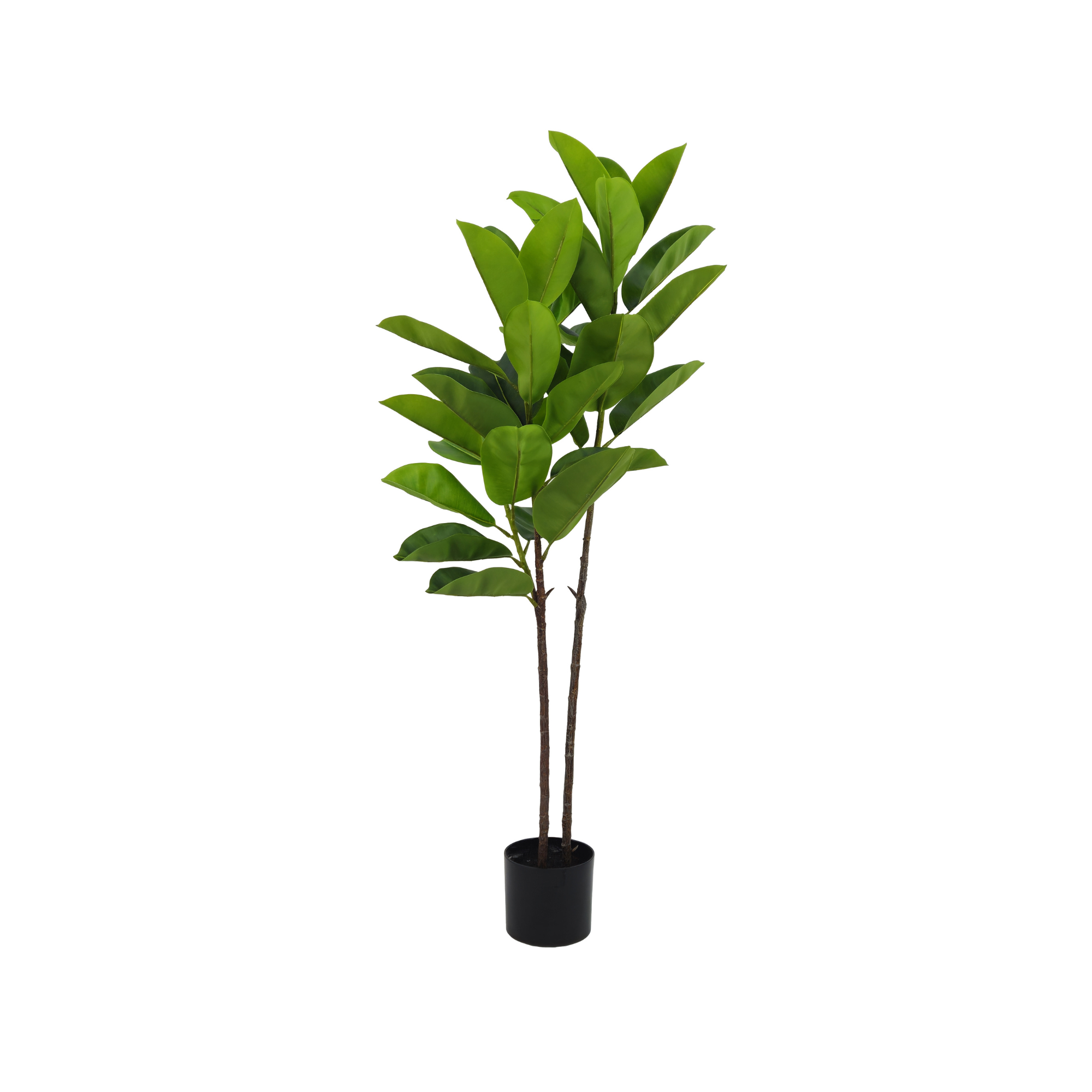 Pianta Artificiale per interno Ficus Elastica 140 Cm