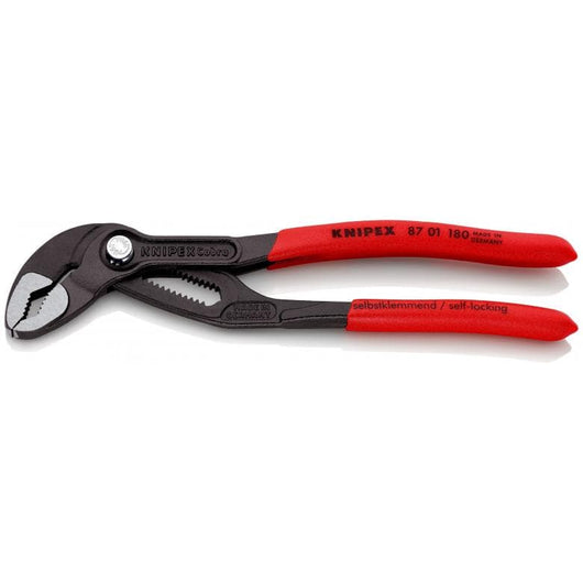 PINZA REGOLABILE DI NUOVA GENERAZIONE PER TUBI E DADI 180 mm - KNIPEX COBRA 