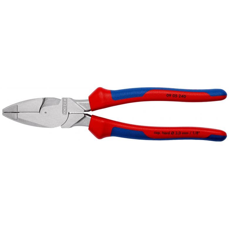 PINZA UNIVERSALE TIPO FORTE "LINEMAN'S PLIERS" MODELLO AMERICANO – KNIPEX - 0905240