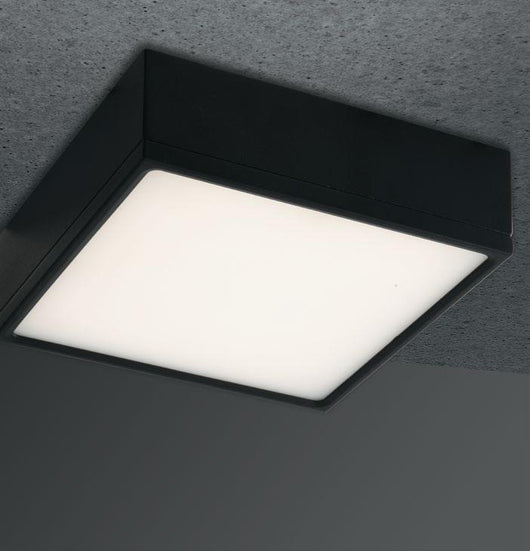 PLAFONIERA LED KLIO NERA 16W 1300LM 4000K 11,2X11,2X4,9CM