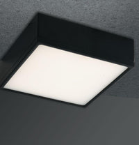 PLAFONIERA LED KLIO NERA 36W 2900LM 4000K 21,1X21,1X5CM