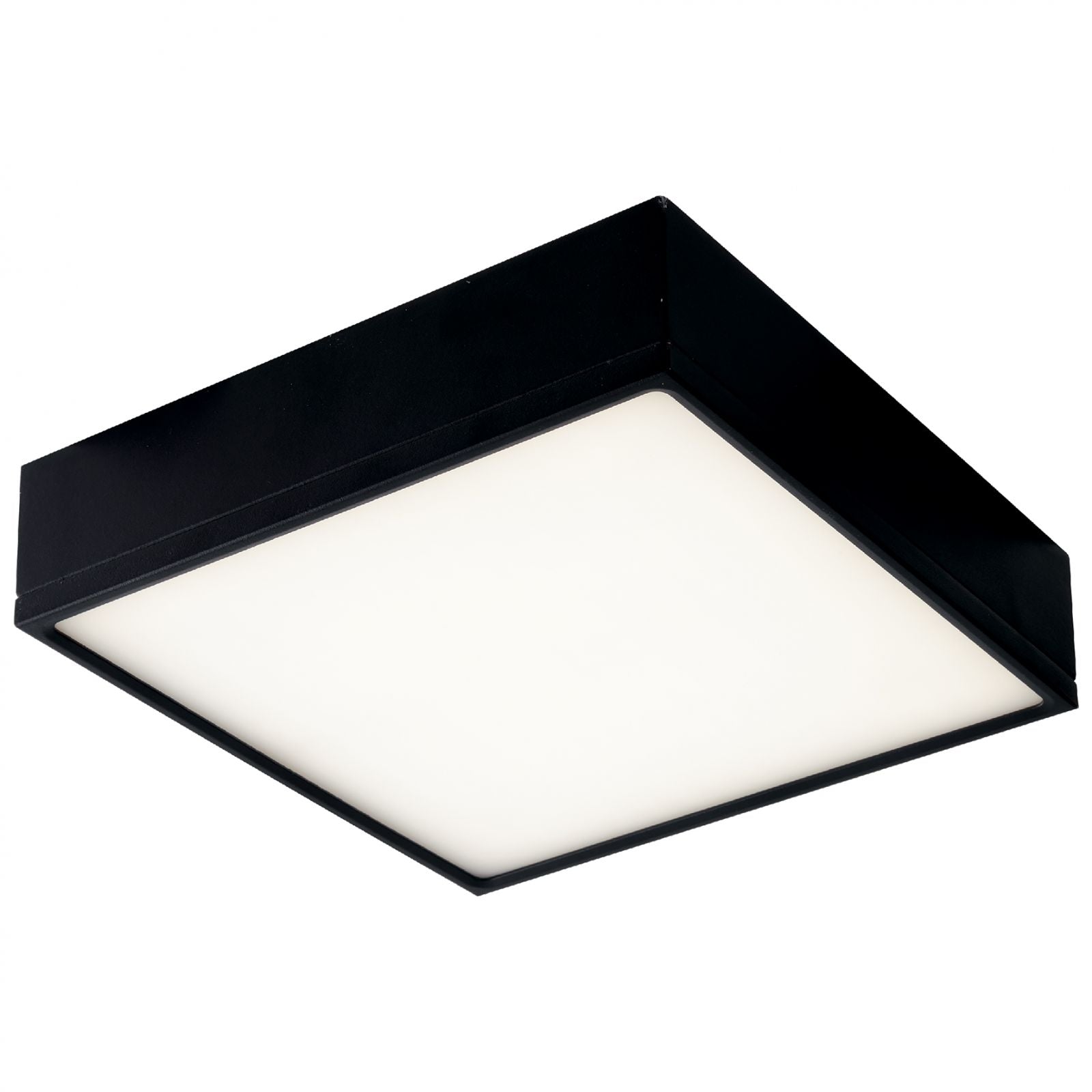 PLAFONIERA LED KLIO NERA 64,8W 6200LM 4000K 40X40X5,2CM