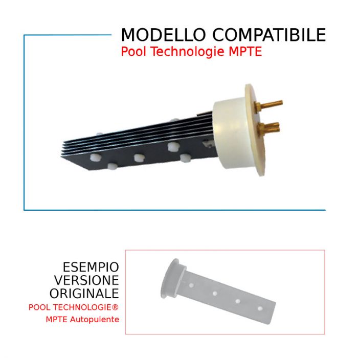 Cella Elettrolitica Compatibile Per Sterilizzatore A Sale Pool Technologie Mpte 2