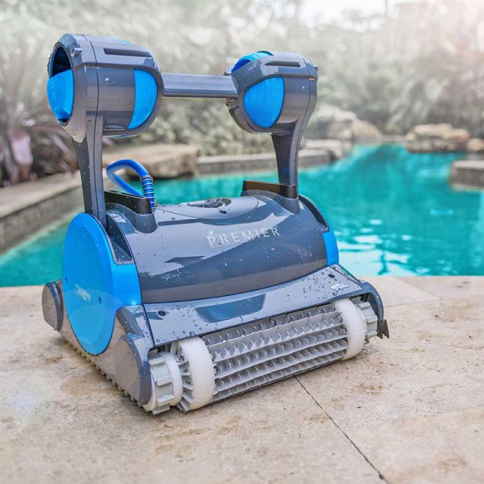 Robot Dolphin Premier Con Spazzole Kanebo E Carrello Caddy