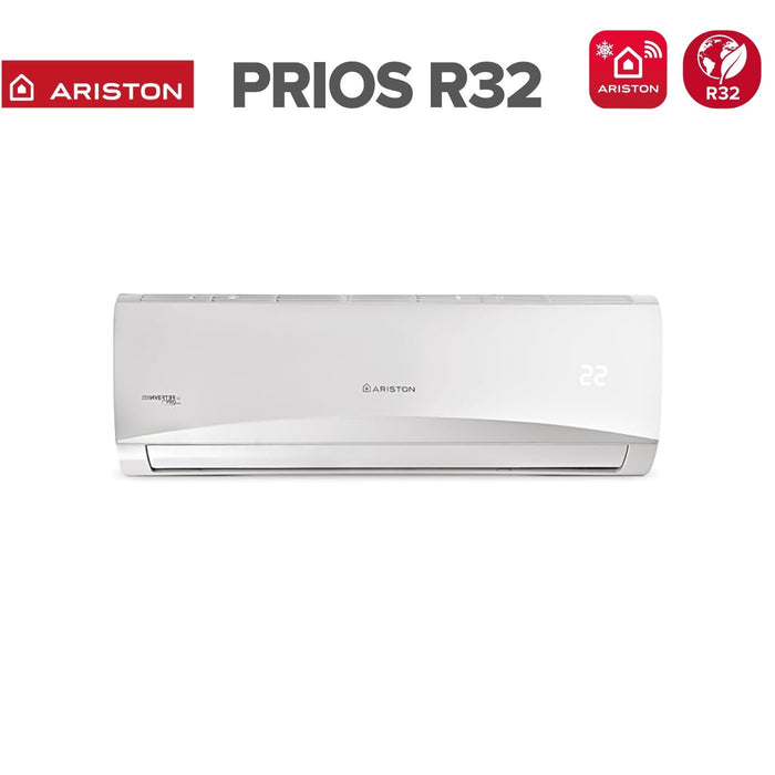 Climatizzatore Condizionatore Dual Split Inverter Ariston serie PRIOS 12+12 con 50 XD0-O R-32 Wi-Fi Optional 12000+12000