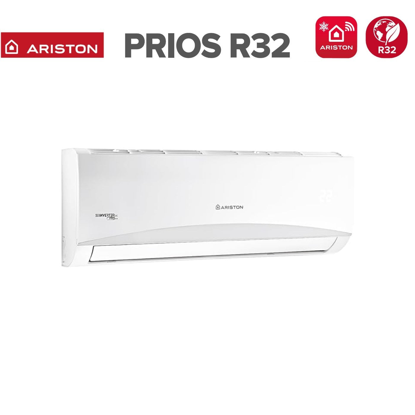 Climatizzatore Condizionatore Dual Split Inverter Ariston serie PRIOS 12+12 con 50 XD0-O R-32 Wi-Fi Optional 12000+12000