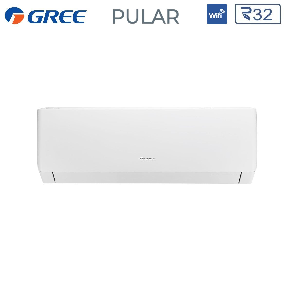 Climatizzatore Condizionatore Gree Penta Split Inverter serie PULAR 9+12+12+12+12 con GWHD(42)NK6LO R-32 Wi-Fi Integrato 9000+12000+12000+12000+12000