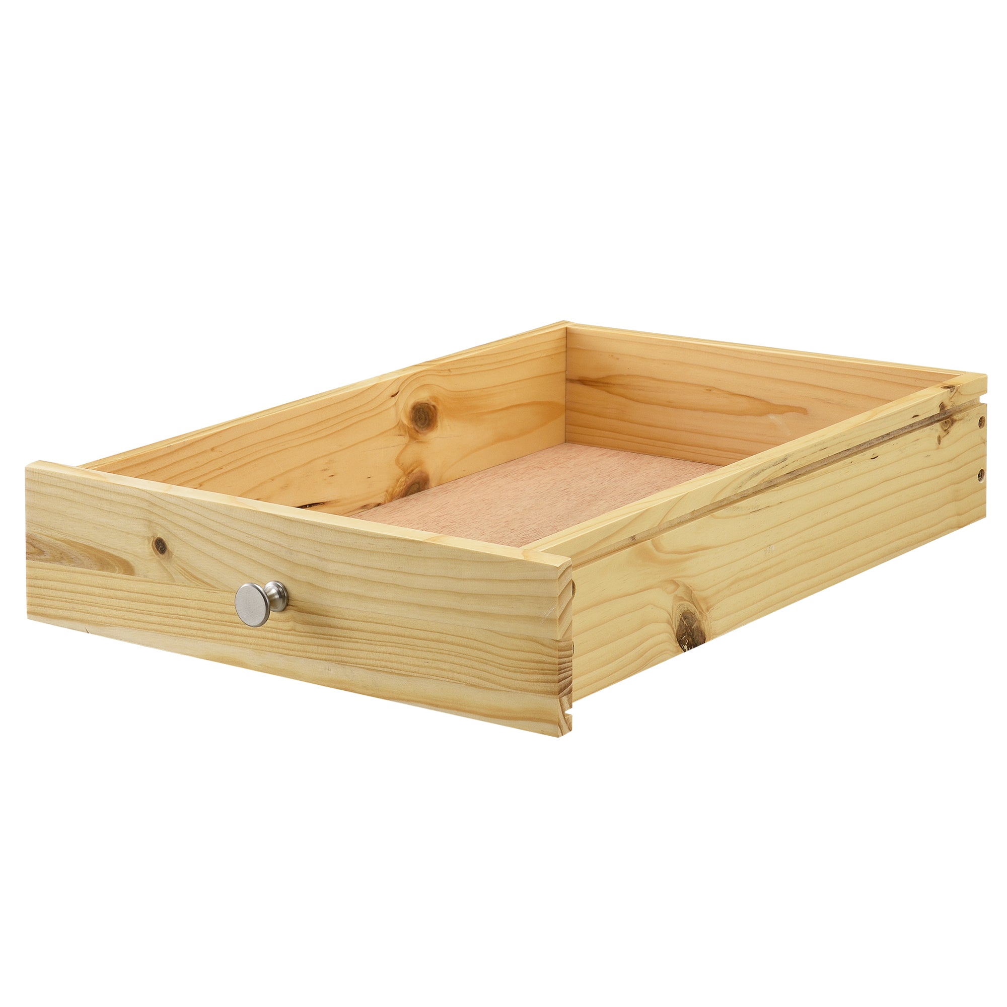 [en.casa] 4 x Cassetto per euro pallet perfettamente integrabile - Color legno - 9,5cmx37,5cmx44,5 cm