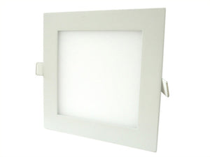 Pannello Faretto Led Da Incasso 12W Bianco Caldo 220V Quadrato Interno Esterno