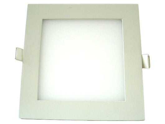 Pannello Faretto Led Da Incasso 12W Bianco Caldo 220V Quadrato Interno Esterno