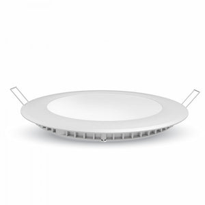 Pannello LED 18w Incasso Rotondo Slim Luce Bianca 6000k