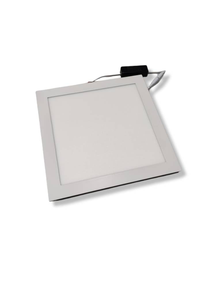 Pannello LED Incasso Slim Quadrato 12w Luce Calda 3000k con Driver Alimentatore 220v