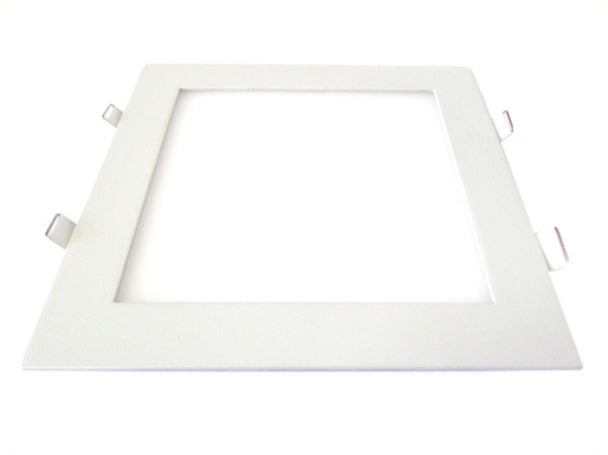 Pannello Led Plafoniera Faretto Incasso Da Soffitto Bianco Naturale 18W Quadrato 200X200mm 96 Smd 2835