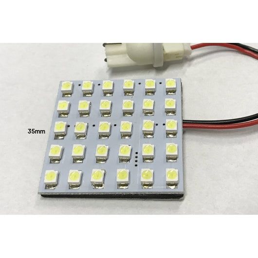 Pannello Plafoniera Lampada Led 12V Con 36 Smd 3528 Colore Verde Per Luci Abitacolo Cassone Furgone Camper