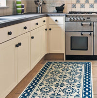 Passatoia da Cucina in Vinile Lavabile e Antigraffio Tile Carpet - 50x240