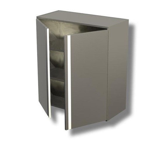 Pensile 100x40x100 acciaio inox 304 armadiato cucina ristorante pizzeria RS8435