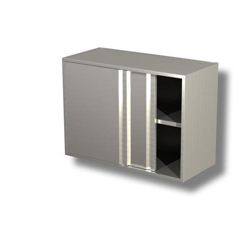 Pensile 100x40x65 acciaio inox 430 armadiato cucina ristorante pizzeria RS5149