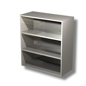 Pensile 130x40x100 acciaio inox 304 a giorno cucina ristorante pizzeria RS8412