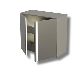 Pensile 80x40x80 acciaio inox 304 armadiato cucina ristorante pizzeria RS8427