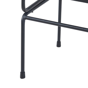 Supporto per 1 Pianta Sveio 35,5 x 20 x 20 cm Nero [en.casa]