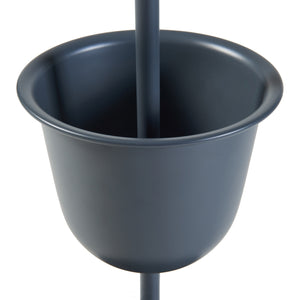 Stand Portapiante Alphen con 1 Vaso - Nero [en.casa]