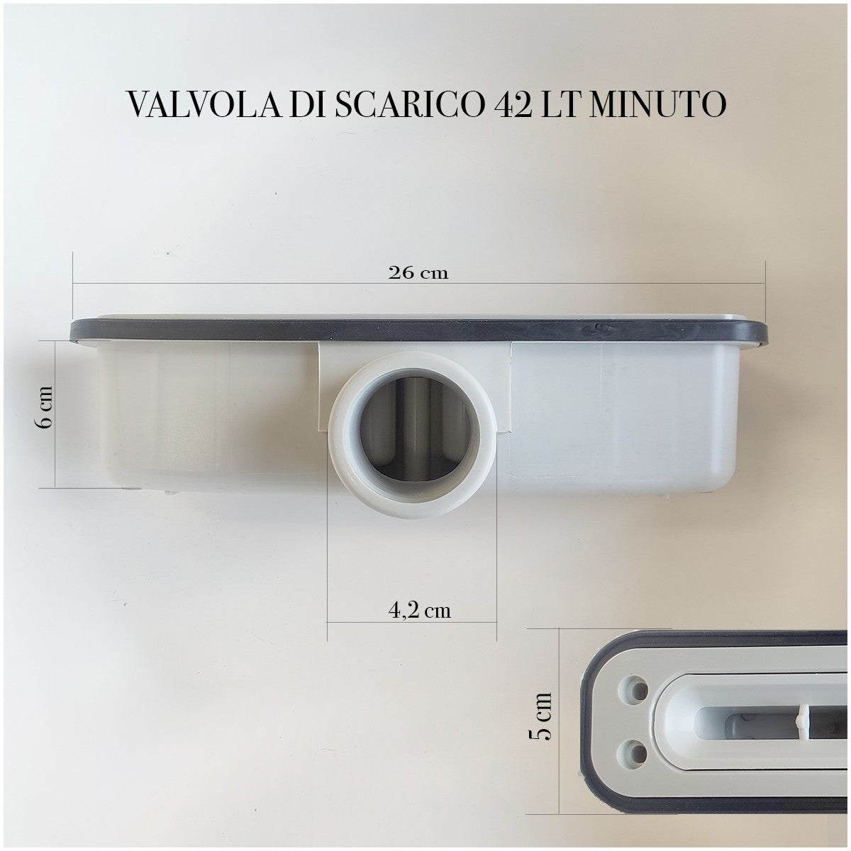 Piatto doccia in marmoresina marrone effetto pietra cemento vincent, misura 70x140