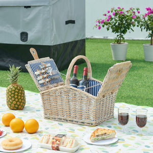 Cestino da Picnic Lumparland per 2 Persone 40 x 28 x 37 cm casa.pro